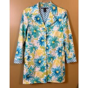 Pierre Cardin‎ Women's Floral Spring Blazer Size 8